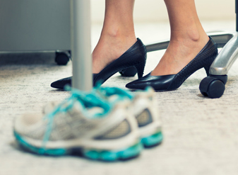Find out how to stay fit at work...b